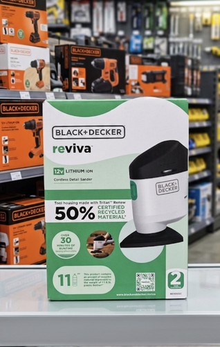 Ponceuse sans fil black decker - sans, black+decker
