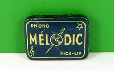 GRAMOPHONE NEEDLE TIN - MELODIC NEEDLES TIN WITH INSERT