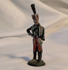 Lead Soldier Tin - Squadron Leader of the 8th Hussars 1804 -1812 - Empire