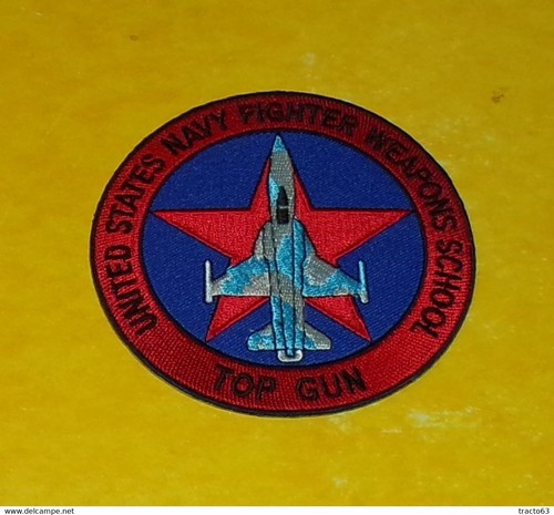 Tissu patch top gun united - top,