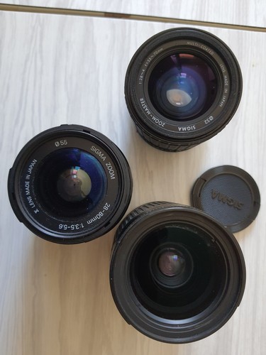 Lot objectifs appareil - 3,