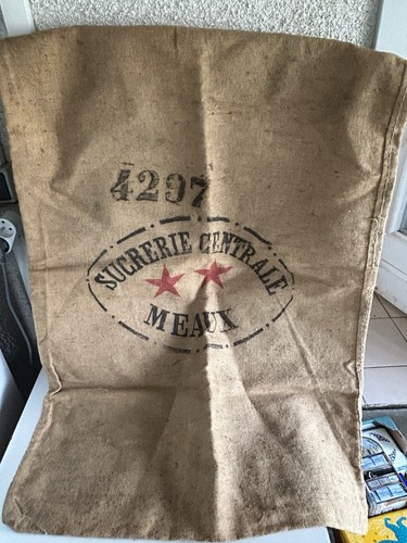 Grand sac toile jute - de,
