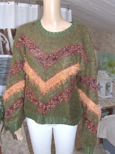 Magnifique pull mohair et - pull,