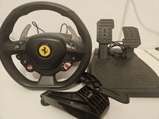 Ferrari 488 T80 Steering Wheel + Thrustmaster PS5 PS4 PC Racing Crankset