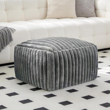 Suqre Stuffed Pouf Ottoman