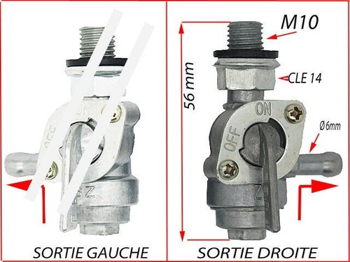 Robinets essence sortie a - ,
