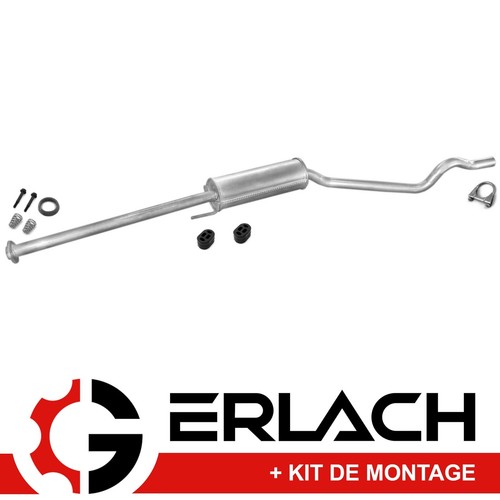 Silencieux intermediaire pour