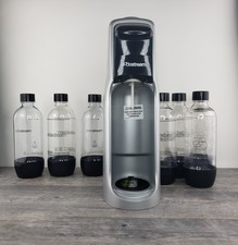 SodaStream A200 maker water co2 soda sparkling black cylinder machine Black Gray
