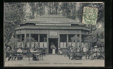 Old postcard Bois de Vincennes, Cafe-Concert des Iles Daumesnil 