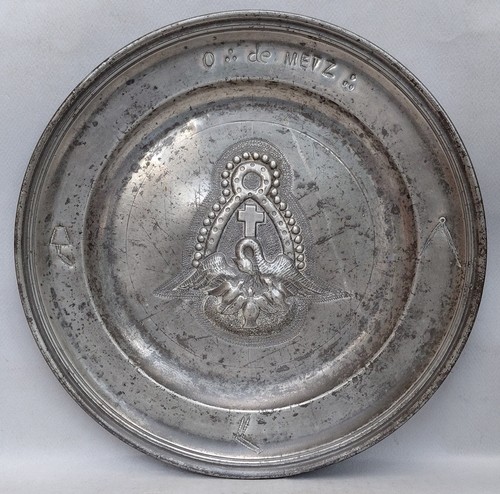 Plat etain la loge - etain, de