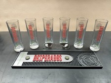 Lot 6 Verres A Bière Desperados 25 Cl Neuf + Tapis De Bar + Décapsuleur 