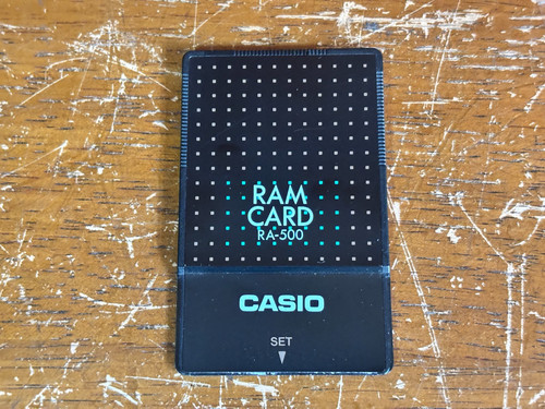 Carte ram casio 500 - carte, pour