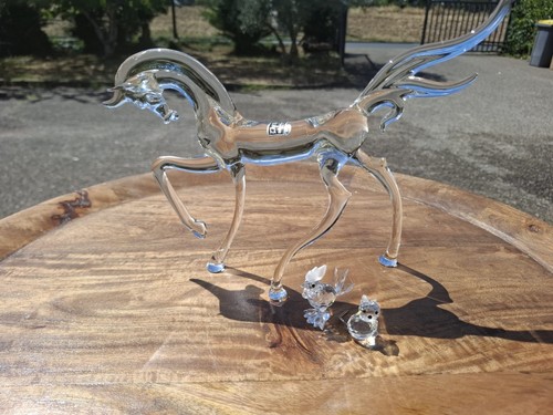 Lalique france figurine cheval - lalique,