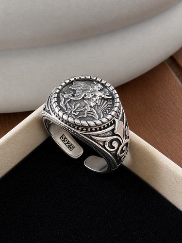 Chevalière bague historique - /,