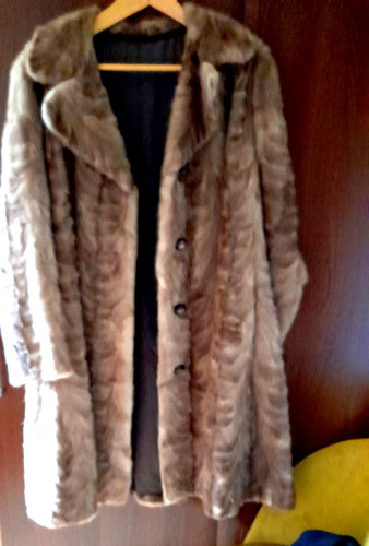 Manteau fourrure vison - manteau,