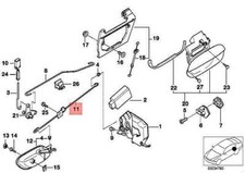 BMW E38 725TDS 728I REAR RIGHT