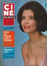 Ciné Télé Revue n° 13 - Marie-José Nat - Steve Mc Queen (Mars 1966)