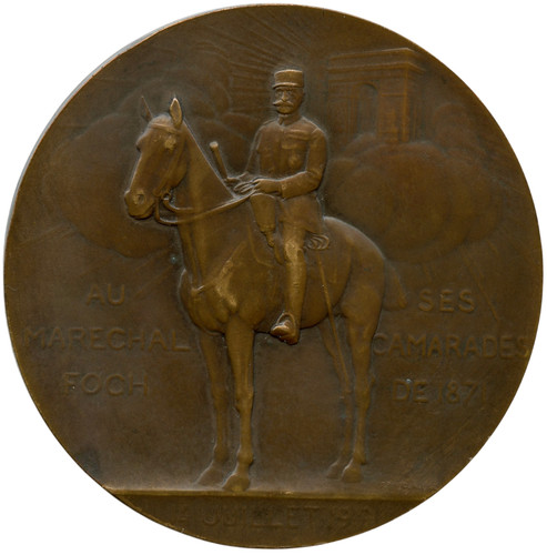 Medaille bronze france 1919 - de,