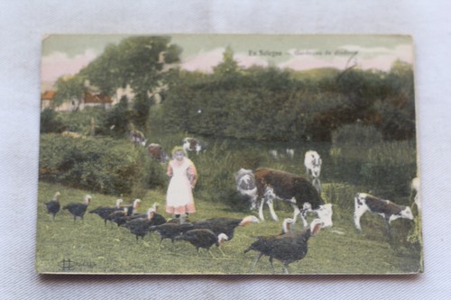 Cpa 1924 sologne gardeuse - 1924,, en