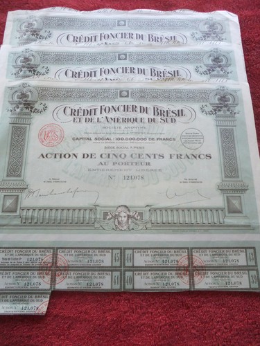 Action titre ancien crédit - action/titre,