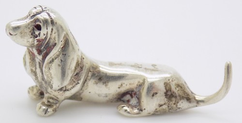 Teckel miniature argent 925 - miniature,