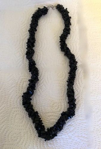 Collier triple rangs enroules - collier,