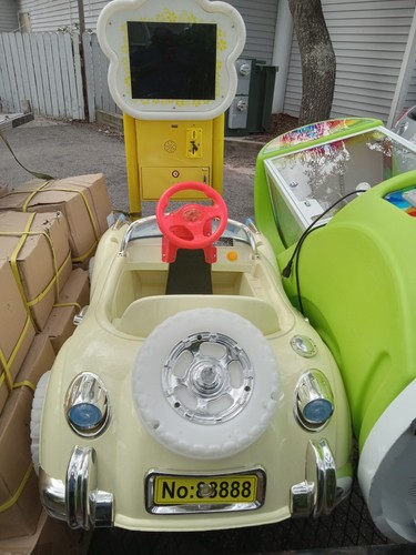 Coin operated kiddie ride - operated,