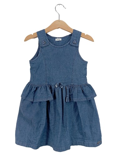 Gymp robe jean fille bleu - robe,