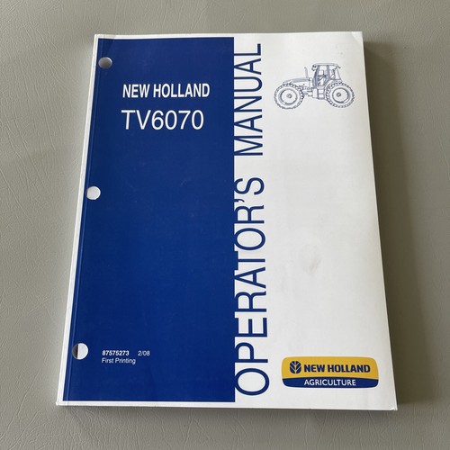 New holland tv6070 - new,