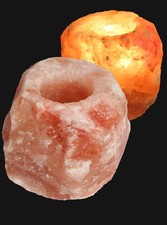 NATURGUT sel cristallin Photophore naturel Porte-Bougies en Punjab/PAKISTAN