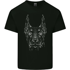 Un T-Shirt En Coton Pour Homme Avec Un Chien Doberman