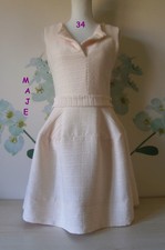 *** ROBE MAJE 34 COMME NEUVE