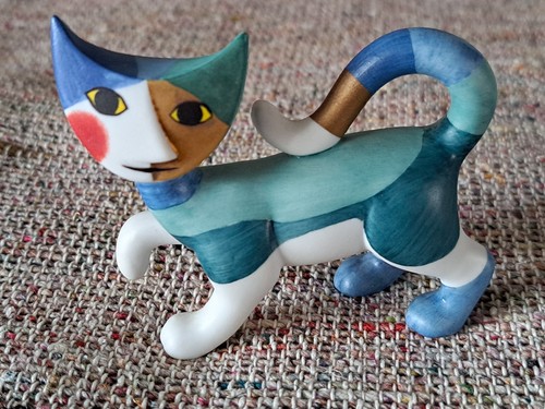 Chat porcelaine rosina - chat,