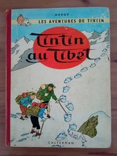 TINTIN AU TIBET de HERGE Edition Originale 3eme trimestre 1960 EO Française B29