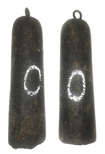 2 Poids d'horloge comtoise ou