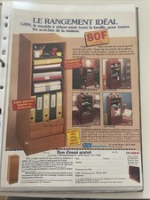 Vintage 1982 Press Advertising Storage GRM CURTAIN CABINET