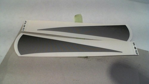 Autocollant gris réservoir - gris,