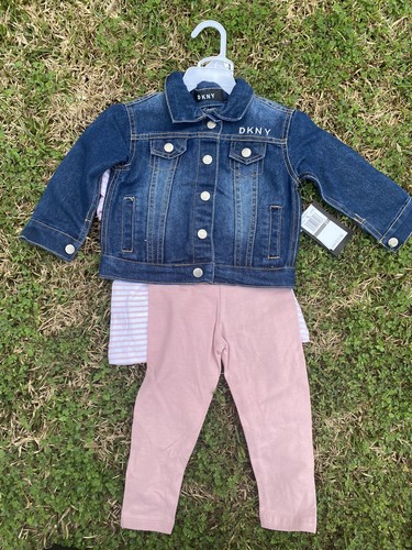 Dkny toddler girl 3pcs fashion - dkny,