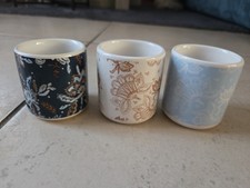 LOT DE 3 TASSES A CAFE