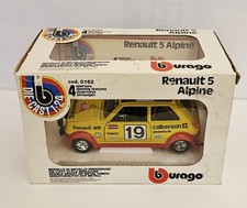 BURAGO ITALIA 0162 RENAULT 5 ALPINE - 1/24 - ORIGINAL MINT BOX