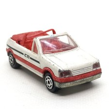 Majorette Peugeot 205 CTI Dark White / Red 1/53 3" Pre-Owned 001
