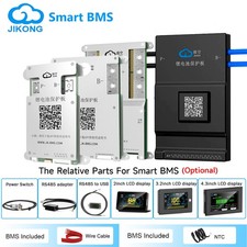 JK Smart BMS 4S-24S 40A-300A Li-ion LiFePo4 BMS w/Active Balancer BT/RS485 lot