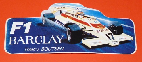 Autocollant 1985 formule f1 - 1985, 1