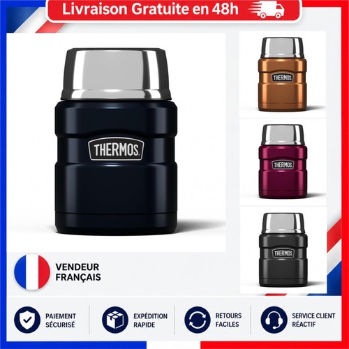 Thermos acier inoxydable - acier,