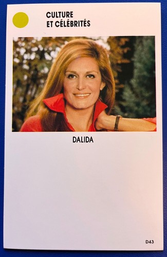 Dalida rare vintage 80s - dalida,