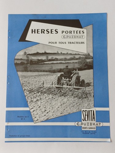 Prospectus herses portées - prospectus,
