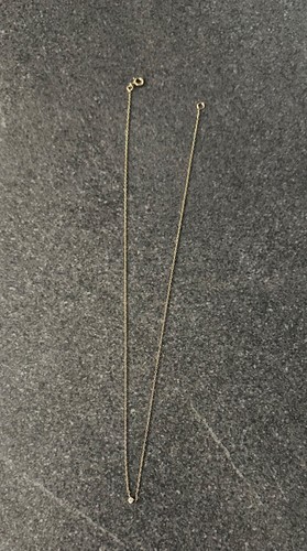 Chaine avec diamant 18 - en,