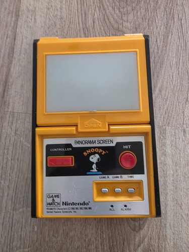 Nintendo game watch snoopy - game,