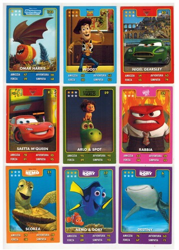 Disney pixar lot cartes - 28,