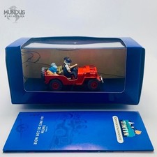 JEEP WILLYS ROUGE PAYS OR NOIR